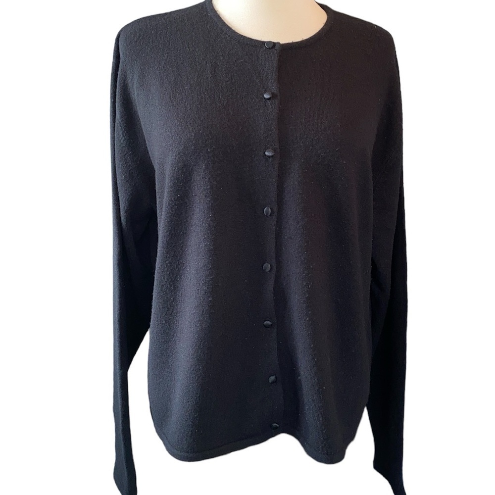 Carolyn Taylor for By Design sweater cardigan button down long sleeves Sz XL